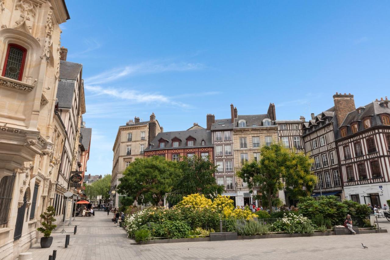 Hotel D'Angleterre Rouen Centre Gare Buitenkant foto